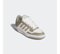 Adidas Sneaker Rapid Court Low Mädchen Synthetik Weiß (silber pebble/cloud weiß/ftwr weiß) Gr. 40
