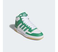Sneaker ADIDAS SPORTSWEAR "RAPID COURT MID", Mädchen, Gr. 39, grün (cloud weiß, court grün, gum 3), Leder, Synthetik, Schuhe Sneaker, Sneaker, Schnürboots, Winterschuhe, für Kinder & Jugendliche (6996