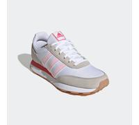 Sneaker ADIDAS SPORTSWEAR "RUN 60S 3.0", Damen, Gr. 40, weiß (cloud weiß, clear pink, grau one), Leder, Textil, Schuhe Sneaker (94932733-40) cloud weiß, clear pink, grau one