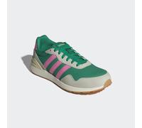 Sneaker ADIDAS SPORTSWEAR "RUN 60S 4.0", Damen, Gr. 38,5, semi court grün, bliss pink, warm vanilla, Leder, Textil, Schuhe Sneaker (76499622-38,5) semi court grün, bliss pink, warm vanilla