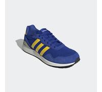 Sneaker ADIDAS SPORTSWEAR "RUN 60S 4.0", Gr. 41, semi lucid blau, gelb, grau two, Textil, Leder, sportlich, Schuhe (86230265-41) semi lucid blau, gelb, grau two