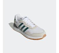 Sneaker ADIDAS SPORTSWEAR "RUN 60S 4.0", Herren, Gr. 42,5, weiß (cloud weiß, collegiate grün, grau one), Leder, Textil, Schuhe Sneaker, inspiriert vom Design der adidas ZX Modelle (27065356-42,5) clou