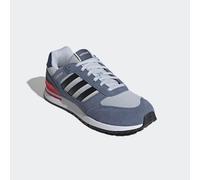 Sneaker ADIDAS SPORTSWEAR "RUN 80S", Herren, Gr. 41, schwarz (halblu, cschwarz, purrub), Leder, Synthetik, Textil, Schuhe Sneaker (94136124-41) halblu, cschwarz, purrub
