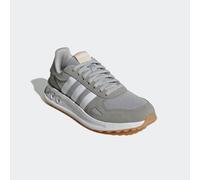 Sneaker ADIDAS SPORTSWEAR "RUN 84", Damen, Gr. 36, grau (grau two, cloud weiß, matte silber), Leder, Synthetik, Textil, Schuhe Sneaker (93527336-36) grau two, cloud weiß, matte silber