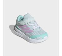 Sneaker ADIDAS SPORTSWEAR "RUNFALCON 6 KIDS", Mädchen, Gr. 23, blau (halo mint, bliss lila, flash aqua), Synthetik, Textil, Schuhe Sneaker, für Kinder (27798402-23) halo mint, bliss lila, flash aqua