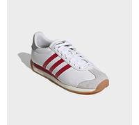 Sneaker ADIDAS SPORTSWEAR "RUNVISTA HALO", Damen, Gr. 40,5, cloud weiß, better scarlet, matte silber, Leder, Synthetik, Schuhe Sneaker (57391359-40,5) cloud weiß, better scarlet, matte silber
