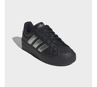 Plateausneaker ADIDAS SPORTSWEAR "STREETTALK BOLD KIDS", Mädchen, Gr. 40, core schwarz, silber metallic, core schwarz, Synthetik, Schuhe Plateausneaker, für Kinder & Jugendliche (49313646-40) core sch