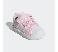 Sneaker ADIDAS SPORTSWEAR "STREETTALK", Damen, Gr. 27, clear pink, ftwr weiß, grau two, Synthetik, Schuhe Sneaker, inspiriert vom Design des adidas superstar, für Kinder (51805556-27) clear pink, ftwr