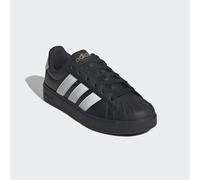 Sneaker ADIDAS SPORTSWEAR "STREETTALK", Damen, Gr. 35,5, core schwarz, ftwr weiß, gold metallic, Synthetik, Schuhe Sneaker, inspiriert vom Design des adidas superstar, für Kinder & Jugendliche (602244