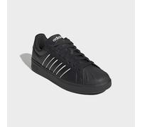 Sneaker ADIDAS SPORTSWEAR "STREETTALK", Herren, Gr. 43, core schwarz, core schwarz, carbon, Synthetik, Schuhe Sneaker, inspiriert vom Design des adidas Superstar (45151524-43) core schwarz, core schwa