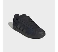 Sneaker ADIDAS SPORTSWEAR "STREETTALK", Herren, Gr. 44,5, schwarz (core schwarz, core schwarz, core schwarz), Leder, Synthetik, Schuhe Sneaker, inspiriert vom Design des adidas Superstar (51449263-44,