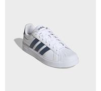 Sneaker ADIDAS SPORTSWEAR "STREETTALK", Herren, Gr. 47, blau (cloud weiß, preloved ink, ftwr weiß), Synthetik, Schuhe Sneaker, inspiriert vom Design des adidas Superstar (33172158-47) cloud weiß, prel