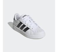 Sneaker ADIDAS SPORTSWEAR "STREETTALK", Mädchen, Gr. 35,5, cloud weiß, core schwarz, core schwarz, Synthetik, Schuhe Sneaker, inspiriert vom Design des adidas superstar, für Kinder & Jugendliche (7712