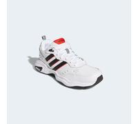 Adidas Herren Strutter Shoes, Cloud White/Core Black/Active Red, 37 1/3 EU