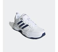 adidas Herren Strutter Shoes, Cloud White/Dark Blue/Matte Silver, 38 2/3 EU