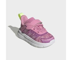 Sneaker ADIDAS SPORTSWEAR "TENSAUR RUN 4.0 BABYS UND KLEINKINDER", Mädchen, Gr. 27, st tropic bloom, lila burst, hi, res gelb, Synthetik, Textil, Schuhe Sneaker, für Kinder (15972831-27) st tropic blo