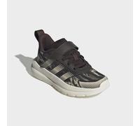 Sneaker ADIDAS SPORTSWEAR "TENSAUR RUN 4.0 KIDS", Mädchen, Gr. 33, schwarz braun, alumina, sanftes weiß, Synthetik, Textil, Schuhe Sneaker, für Kinder & Jugendliche (94896267-33) schwarz braun, alumin