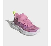 Sneaker ADIDAS SPORTSWEAR "TENSAUR RUN 4.0 KIDS", Mädchen, Gr. 34, st tropic bloom, lila burst, hi, res gelb, Synthetik, Textil, Schuhe Sneaker, für Kinder & Jugendliche (62900346-34) st tropic bloom,