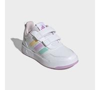 Sneaker ADIDAS SPORTSWEAR "TENSAUR SPORT 3.0 CF K", Damen, Gr. 36, cloud weiß, bliss lila, clear pink, Synthetik, Textil, Schuhe Sneaker, mit Klettverschluss, für Kinder & Jugendliche (38112349-36) cl