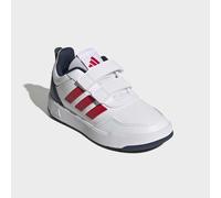 adidas Unisex Kinder Tensaur Sport 3.0 Hook and Loop Kids Shoes, FTWR White/Collegiate Red/Collegiate Navy, 37 1/3 EU