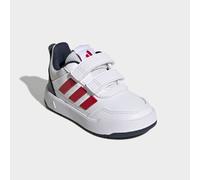 Sneaker ADIDAS SPORTSWEAR "TENSAUR SPORT 3.0 FÜR BABYS UND KLEINKINDER", Mädchen, Gr. 25, rot (cloud weiß, collegiate rot, collegiate navy), Synthetik, Textil, Schuhe Sneaker, für Kinder, mit Klettver