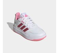 Sneaker ADIDAS SPORTSWEAR "TENSAUR SPORT 3.0 K", Mädchen, Gr. 33, cloud weiß, bliss pink, grau two, Synthetik, Textil, Schuhe Sneaker, für Kinder & Jugendliche (79426344-33) cloud weiß, bliss pink, gr