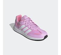Sneaker ADIDAS SPORTSWEAR "TENSAUR SWITCH KIDS", Damen, Gr. 40, weiß (bliss lila, cloud weiß, bliss pink), Synthetik, Textil, Schuhe Sneaker, für Kinder & Jugendliche (15121055-40) bliss lila, cloud w