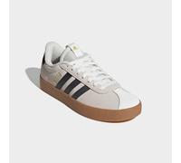 Sneaker ADIDAS SPORTSWEAR "VL COURT 3.0", Damen, Gr. 37, beige (sanftes weiß, grau six, gold metallic), Leder, Textil, Schuhe Sneaker, inspiriert vom Design des adidas samba (71220438-37) sanftes weiß