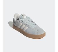 Sneaker ADIDAS SPORTSWEAR "VL COURT 3.0", Damen, Gr. 37, grau (wonder silber, sanftes weiß, gum 3), Leder, Synthetik, Schuhe Sneaker, inspiriert vom Design des adidas samba (21416163-37) wonder silber