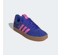 Sneaker ADIDAS SPORTSWEAR "VL COURT 3.0", Damen, Gr. 37, lucid blau, lucid pink, gum10, Leder, Synthetik, Schuhe Sneaker, inspiriert vom Design des adidas samba (58430762-37) lucid blau, lucid pink, g
