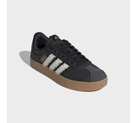 Sneaker ADIDAS SPORTSWEAR "VL COURT 3.0", Damen, Gr. 39, core schwarz, core weiß, cyber metallic, Leder, Textil, Schuhe Sneaker (18242063-39) core schwarz, core weiß, cyber metallic