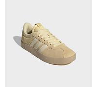 Sneaker ADIDAS SPORTSWEAR "VL COURT 3.0", Damen, Gr. 39, orange tint, warm vanilla, gold metallic, Leder, Synthetik, Schuhe Sneaker, inspiriert vom Design des adidas samba (18901838-39) orange tint, w