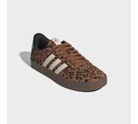 Sneaker ADIDAS SPORTSWEAR "VL COURT 3.0", Damen, Gr. 40, braun (dusky bronze, cream weiß, gum5), Leder, Textil, Schuhe Sneaker, mit Animal Print, Leo-Print (67995627-40) dusky bronze, cream weiß, gum5