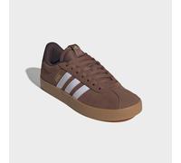 Sneaker ADIDAS SPORTSWEAR "VL COURT 3.0", Damen, Gr. 40, braun (preloved braun, frozen lila, gold metallic), Leder, Textil, Schuhe Sneaker, inspiriert vom Design des adidas samba (55903750-40) prelove