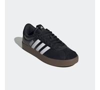 Sneaker ADIDAS SPORTSWEAR "VL COURT 3.0", Damen, Gr. 42, schwarz-weiß (core schwarz, ftwr weiß, gum5), Leder, Synthetik, Schuhe Sneaker, inspiriert vom Design des adidas samba, Topseller (14454215-42)