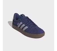 Sneaker ADIDAS SPORTSWEAR "VL COURT 3.0", Herren, Gr. 40, blau (muted lila, halo silber, silber metallic), Leder, Synthetik, Schuhe Sneaker, inspiriert vom Design des adidas samba, Topseller (74314815