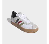Sneaker ADIDAS SPORTSWEAR "VL COURT 3.0", Herren, Gr. 41, cloud weiß, core schwarz, gold metallic, Leder, Synthetik, Textil, Schuhe Sneaker, Design auf den Spuren des adidas Samba (54548029-41) cloud