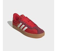 Sneaker ADIDAS SPORTSWEAR "VL COURT 3.0", Herren, Gr. 42,5, weiß (better scarlet, core weiß, shadow rot), Leder, Textil, Schuhe Sneaker (47787463-42,5) better scarlet, core weiß, shadow rot