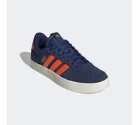 Sneaker ADIDAS SPORTSWEAR "VL COURT 3.0", Herren, Gr. 42, orange (dunkelblau, impact orange, gold metallic), Leder, Synthetik, Schuhe Sneaker, inspiriert vom Design des adidas samba, Topseller (151683