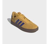 Sneaker ADIDAS SPORTSWEAR "VL COURT 3.0", Herren, Gr. 42, preloved gelb, dual indigo, silber metallic, Leder, Synthetik, Schuhe Sneaker, inspiriert vom Design des adidas samba, Topseller (87824568-42)
