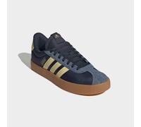 Sneaker ADIDAS SPORTSWEAR "VL COURT 3.0", Herren, Gr. 43, gelb (legend ink, powder gelb, preloved ink), Leder, Textil, Schuhe Sneaker (52136719-43) legend ink, powder gelb, preloved ink