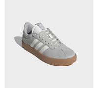 Sneaker ADIDAS SPORTSWEAR "VL COURT 3.0", Herren, Gr. 43, grau (grau two, core weiß, gum10), Leder, Synthetik, Schuhe Sneaker, inspiriert vom Design des adidas samba, Topseller (35615447-43) grau two,