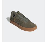 Sneaker ADIDAS SPORTSWEAR "VL COURT 3.0", Herren, Gr. 43, olive strata, olive strata, gold metallic, Leder, Synthetik, Schuhe Sneaker, inspiriert vom Design des adidas samba (29176232-43) olive strata