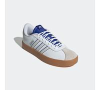 Sneaker ADIDAS SPORTSWEAR "VL COURT 3.0", Herren, Gr. 43, weiß (cloud weiß, crystal weiß, semi lucid blau), Leder, Synthetik, Schuhe Sneaker, inspiriert vom Design des adidas samba (49983144-43) cloud