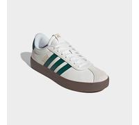 Sneaker ADIDAS SPORTSWEAR "VL COURT 3.0", Herren, Gr. 46, core weiß, collegiate grün, gum5, Leder, Synthetik, Schuhe Sneaker, inspiriert vom Design des adidas samba (70394240-46) core weiß, collegiate