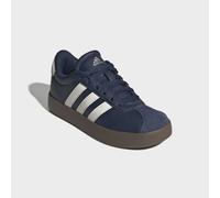 Sneaker ADIDAS SPORTSWEAR "VL COURT 3.0", Kinder, Gr. 34, night indigo, core weiß, gum5, Leder, Synthetik, Schuhe Sneaker, inspiriert vom Design des adidas samba, für Kinder & Jugendliche (12880867-34