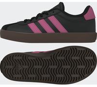 adidas Kinder Sneaker VL Court 3.0 K KK2262 38 Core Black/Pink Fusion/Gum5