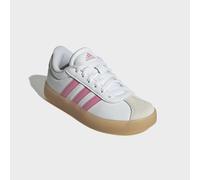 Sneaker ADIDAS SPORTSWEAR "VL COURT 3.0", Kinder, Gr. 38, pink (cloud weiß, bliss pink, alumina), Leder, Synthetik, Schuhe Sneaker, inspiriert vom Design des adidas samba, für Kinder & Jugendliche (72