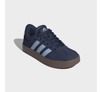 Sneaker ADIDAS SPORTSWEAR "VL COURT 3.0", Mädchen, Gr. 32, night indigo, clear sky, gum5, Leder, Synthetik, Schuhe Sneaker, inspiriert vom Design des adidas samba, für Kinder & Jugendliche (52957769-3