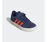 adidas VL Court 3.0 Sneaker Kinder JR2215 - dark blue/impact orange/gold met. 34